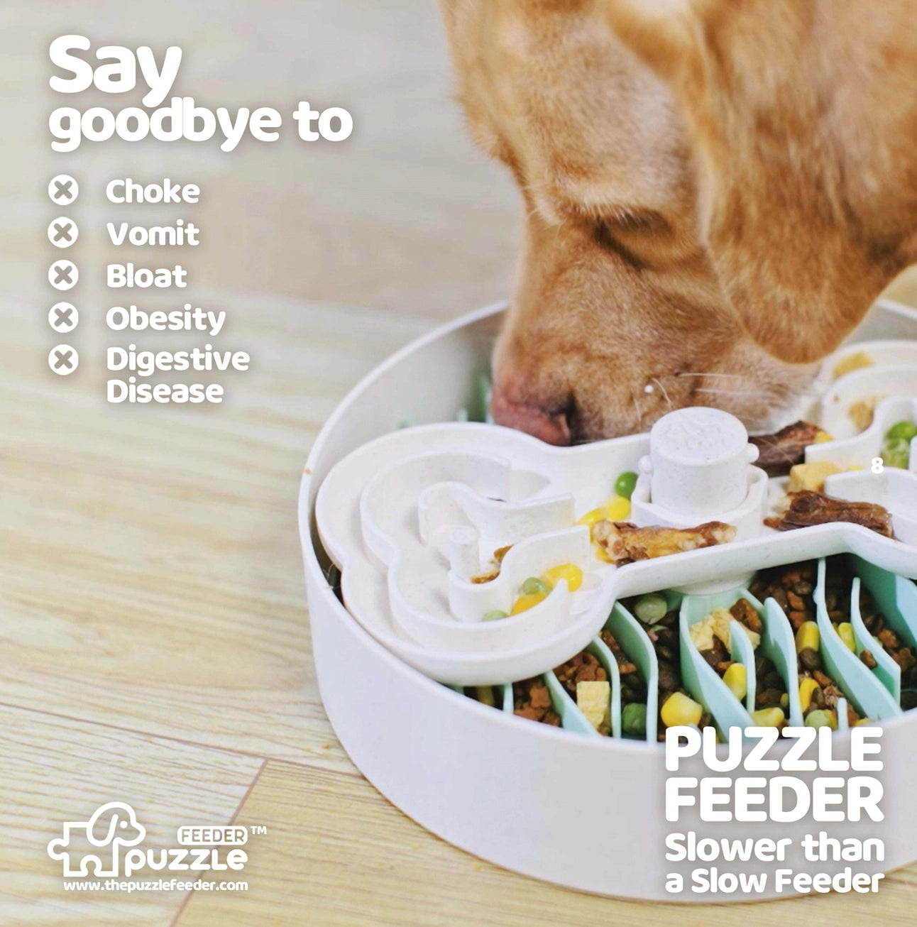 Puzzlefeeder™ Lawn-Green