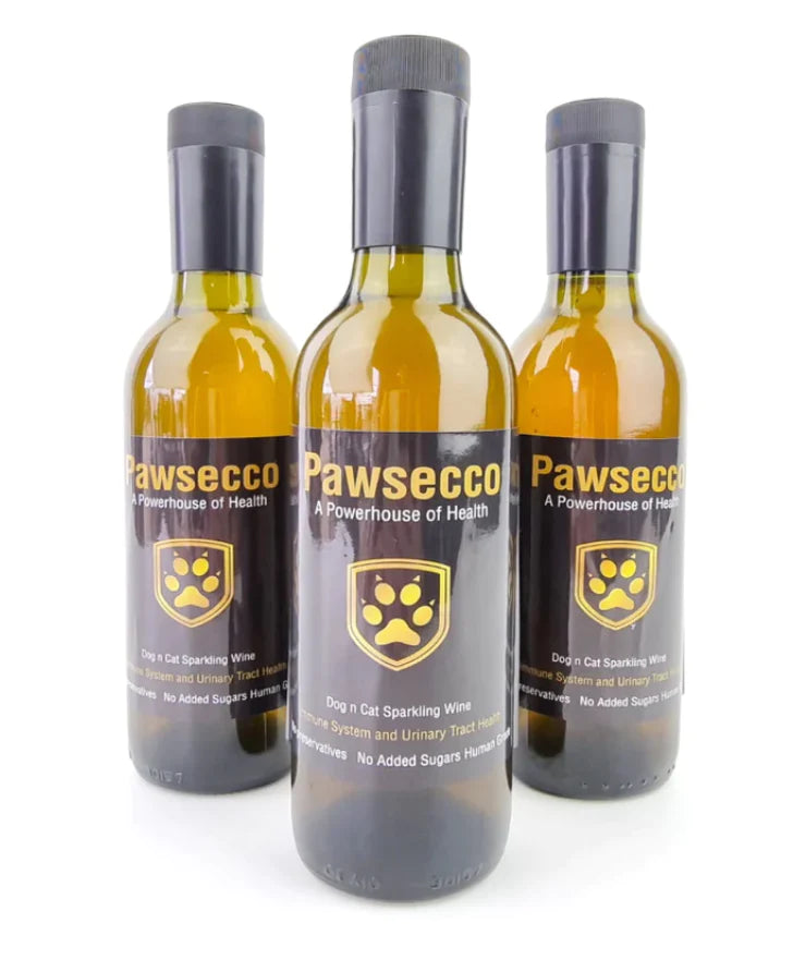 L'Barkery Pawsecco Sparkling Wine Bottle