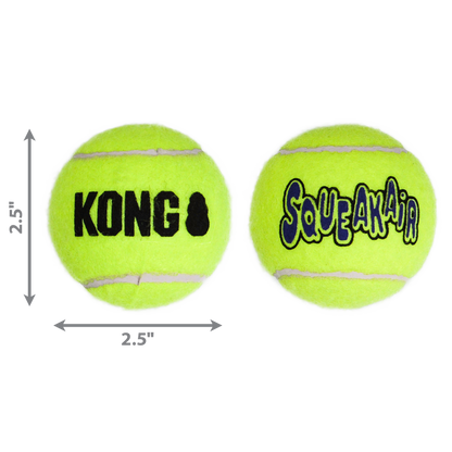 KONG Airdog Squeaker Balls (3pk) - Medium