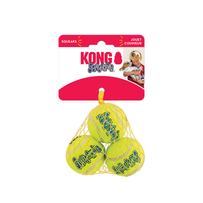 KONG Airdog Squeaker Balls (3pk) - XSmall