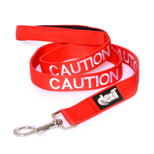 Caution - Dog Standard 120cm (4ft) Lead