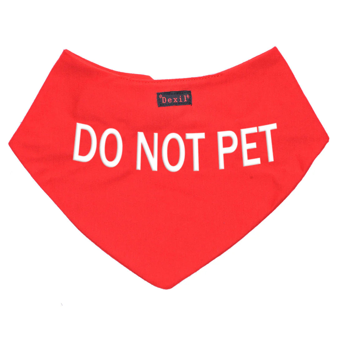 Do Not Pet - Dog Bandana