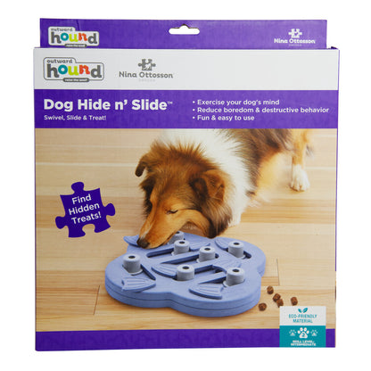 Nina Ottosson Dog Hide N Slide Puzzle - Purple