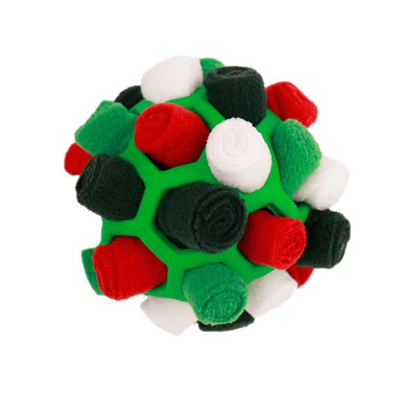 Snuffle Puzzle Ball - Christmas