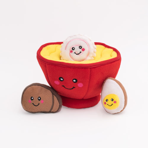 Zippy Paws Burrow Toy - Ramen Bowl