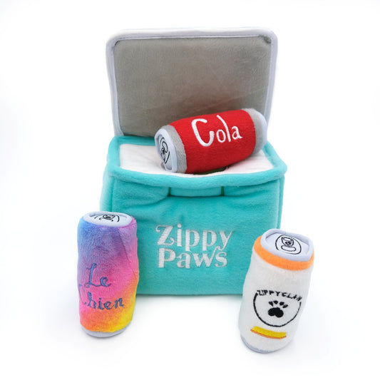 Zippy Paws Zippy Burrow - Ice Chest Esky + 3 Beers