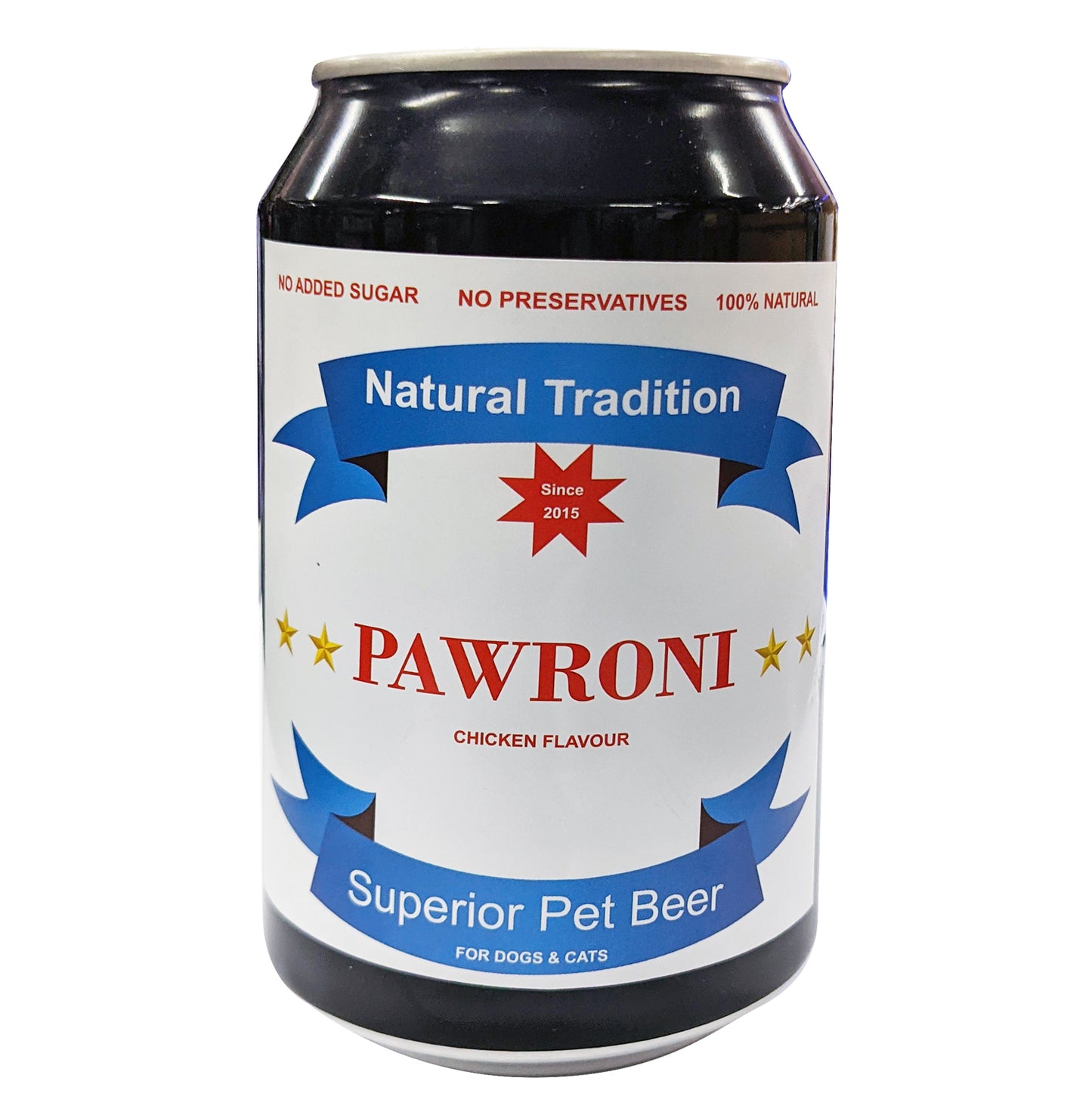 Pawroni Dog & Cat Beer Can