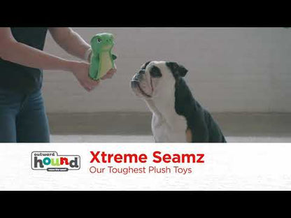 Outward Hound Xtreme Seamz Squeaker Dog Toy - Lemur