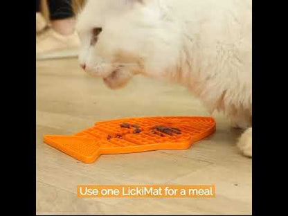 LickiMat Casper Slow Food Bowl for Cats